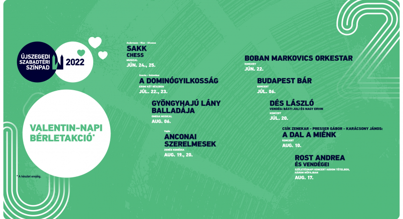 Meghirdette újszegedi programját a Szegedi Szabadtéri Játékok