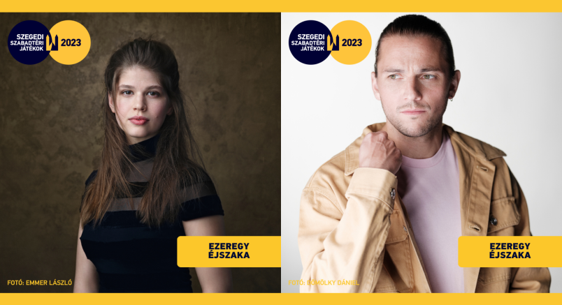 Márkus Luca és Tasnádi Bence az Ezeregy éjszaka ifjú hősei 