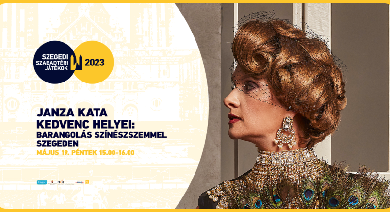 Szegedi városnézésre invitálja rajongóit Janza Kata