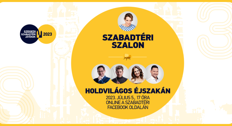 Visszatér Stahl Judit és a Szabadtéri Szalon!