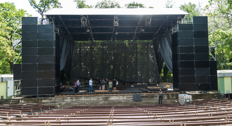 Új színpaddal épül-szépül az Újszegedi Szabadtéri Színpad